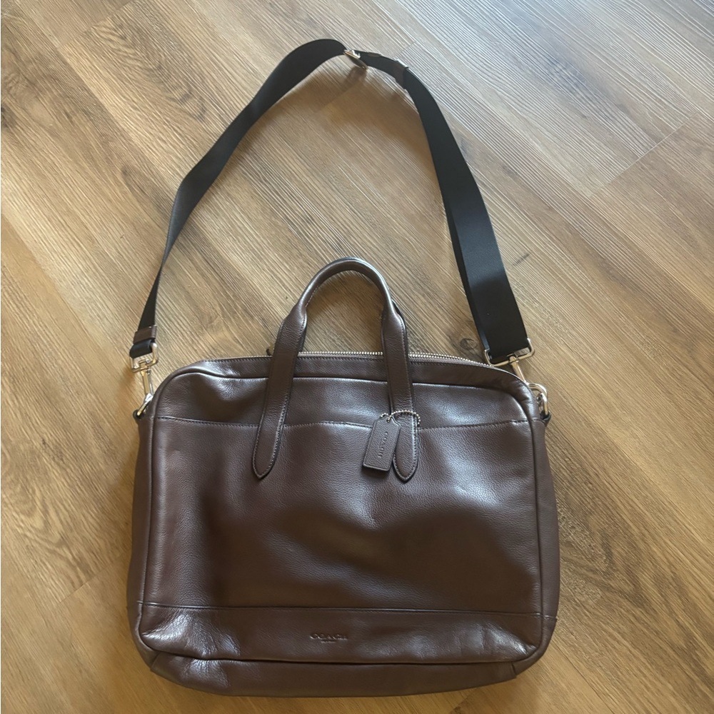 Brown Leather Men's Bag
